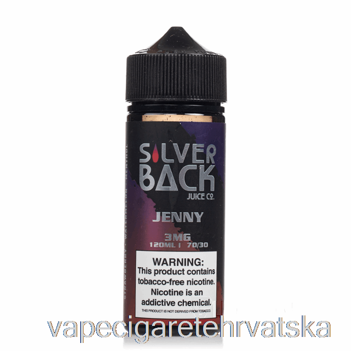 Vape Hrvatska Jenny - Silverback Juice Co. - 120 Ml 0 Mg